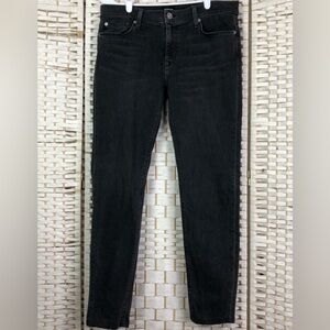 Hudson Women’s Black Krista Super Skinny Jeans Size 30